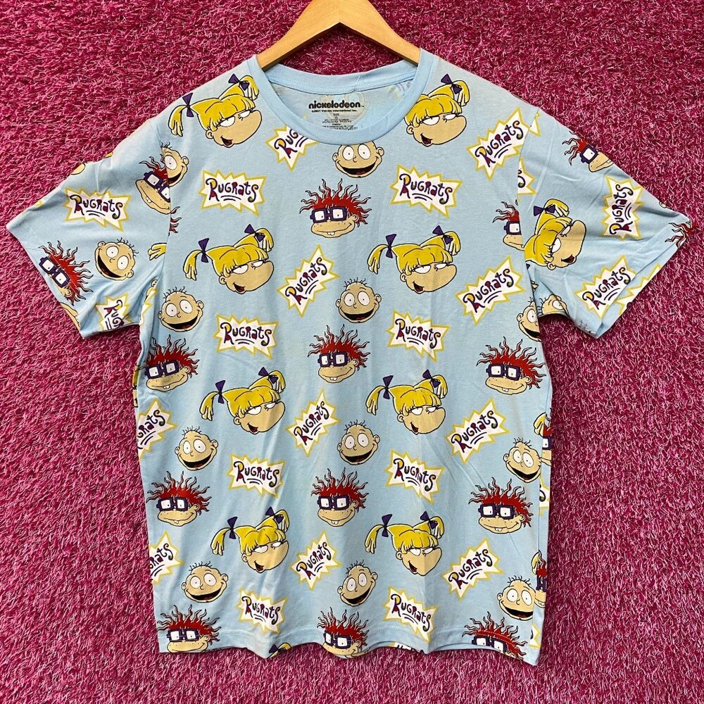 Nickelodeon Rugrats Big Head Cast T-Shirt Size Extra Large